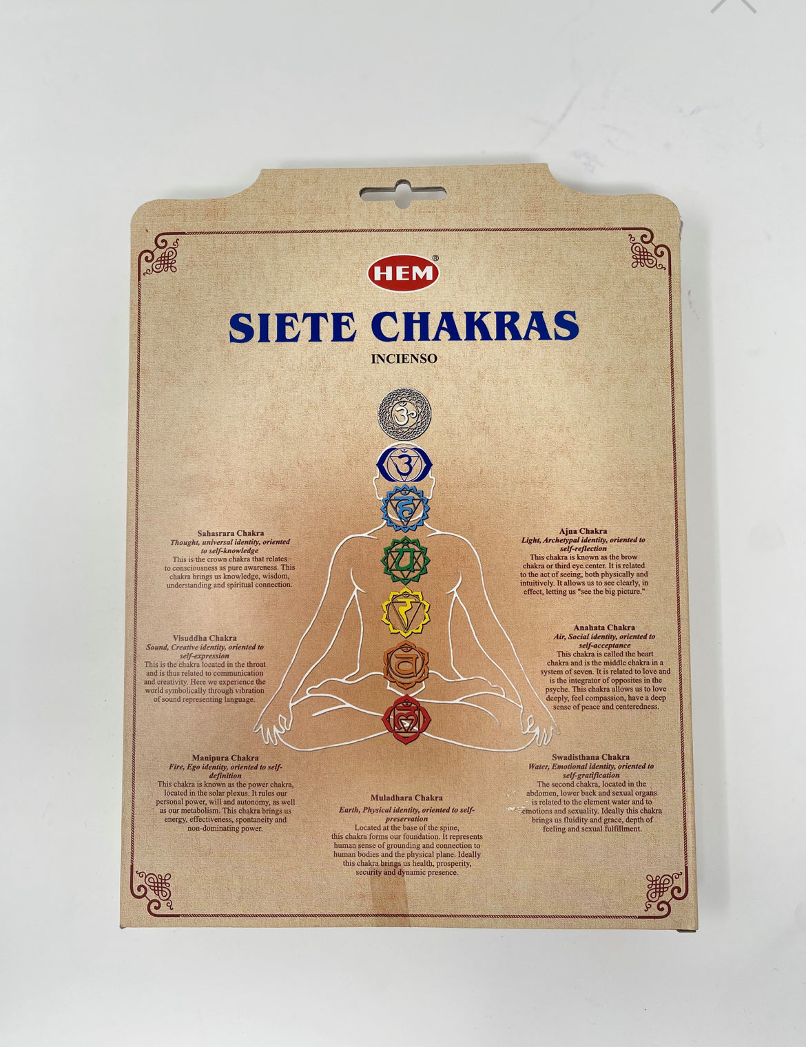 Hem Seven Chakra Incense
